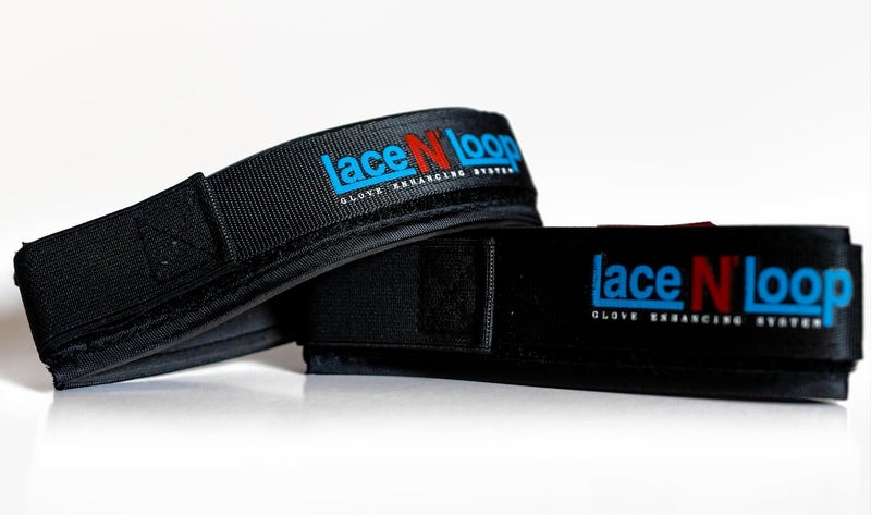 Lace N Loop Straps (Pair) (Black) - Image 1